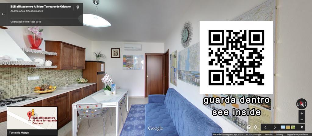 Affittacamere Al Mare 오리스타노 외부 사진